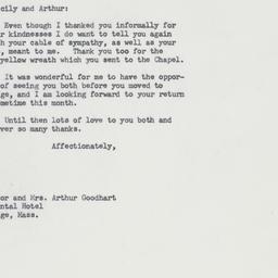 Letter: 1964 January 8