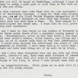 Letter: 1962 December 7