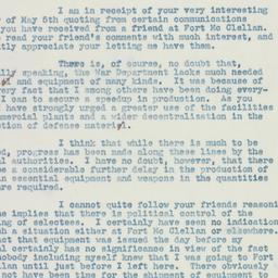 Letter: 1941 May 7