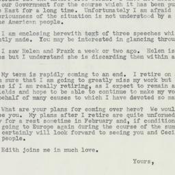 Letter: 1956 December 5