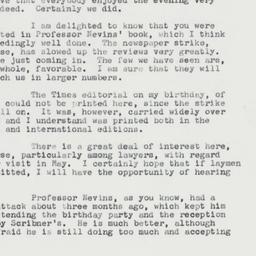 Letter: 1962 April 2
