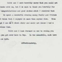 Telegram: 1963 April 5