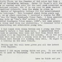 Letter: 1963 June 6