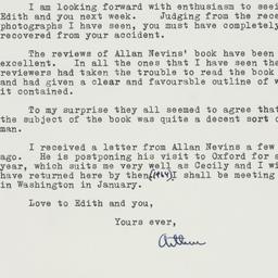 Letter: 1963 May 13