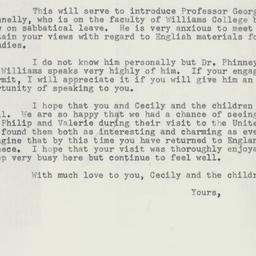 Letter: 1955 April 22