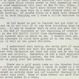 Letter: 1955 August 30