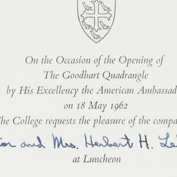 Letter: 1962 April 17