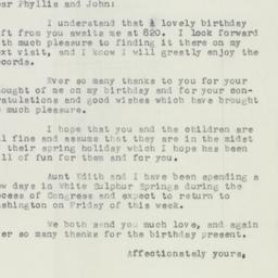 Letter: 1956 April 4