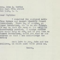 Letter: 1951 August 27