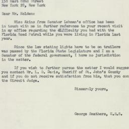 Letter: 1952 May 7