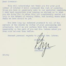 Letter: 1956 October 5