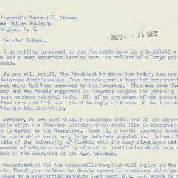 Letter: 1952 April 23