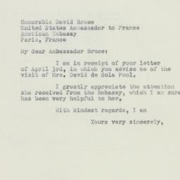 Letter: 1950 April 14