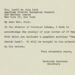 Letter: 1945 June 4