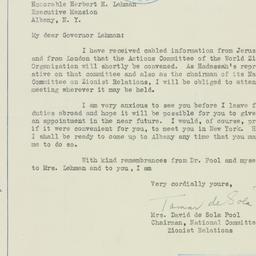 Letter: 1938 January 18