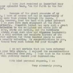 Letter: 1956 April 16