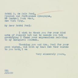 Letter: 1935 January 4