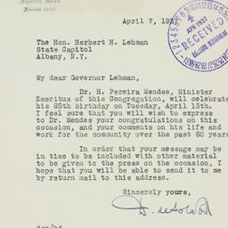 Letter: 1937 April 7