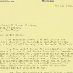 Letter: 1942 May 18