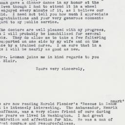 Letter: 1963 May 7