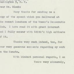 Letter: 1956 May 24