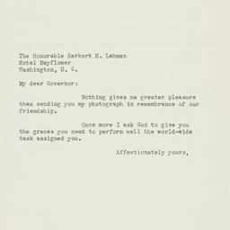 Letter: 1942 December 1