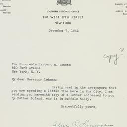 Letter: 1942 December 7