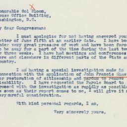 Letter: 1942 July 8