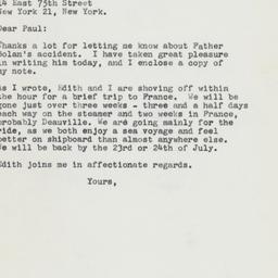 Letter: 1962 June 29