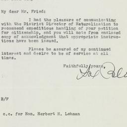 Letter: 1948 July 23
