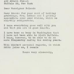 Letter: 1955 December 27