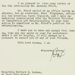 Letter: 1948 July 20