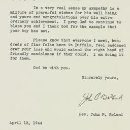 Letter: 1944 April 13