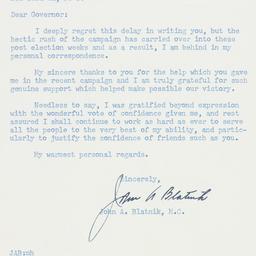 Letter: 1958 December 3