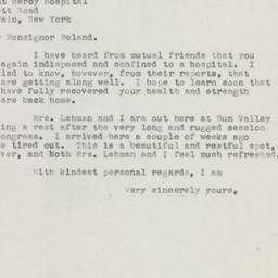 Letter: 1954 September 18