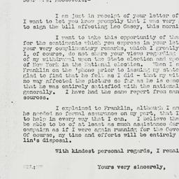 Letter: 1936 May 27