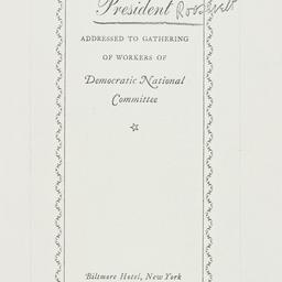 Ephemera: 1936 October 31
