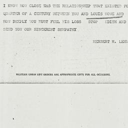 Telegram: 1936 April 20