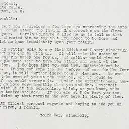 Letter: 1936 December 9
