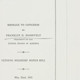 Pamphlet: 1935 May 22