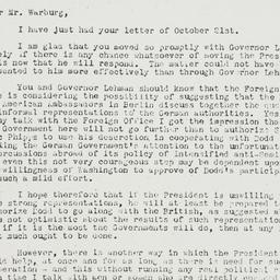 Letter: 1935 October 29