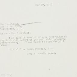 Letter: 1936 May 27