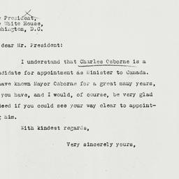 Letter: 1935 May 4