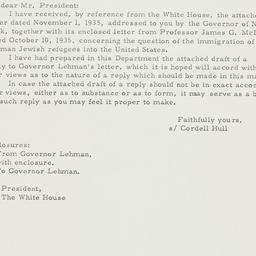 Letter: 1935 November 13