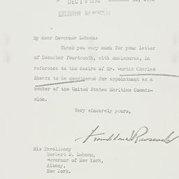 Letter: 1936 December 16