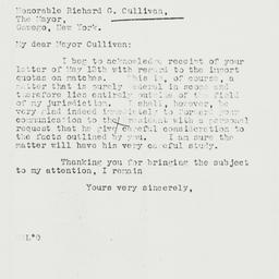 Letter: 1935 May 16