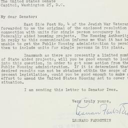 Letter: 1954 December 24
