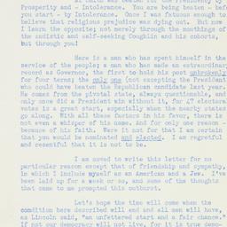 Letter: 1939 July 14