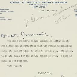 Letter: 1936 April 11