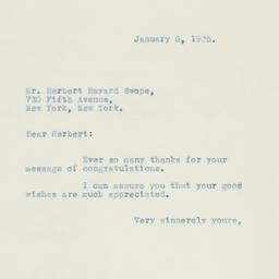 Letter: 1935 January 8